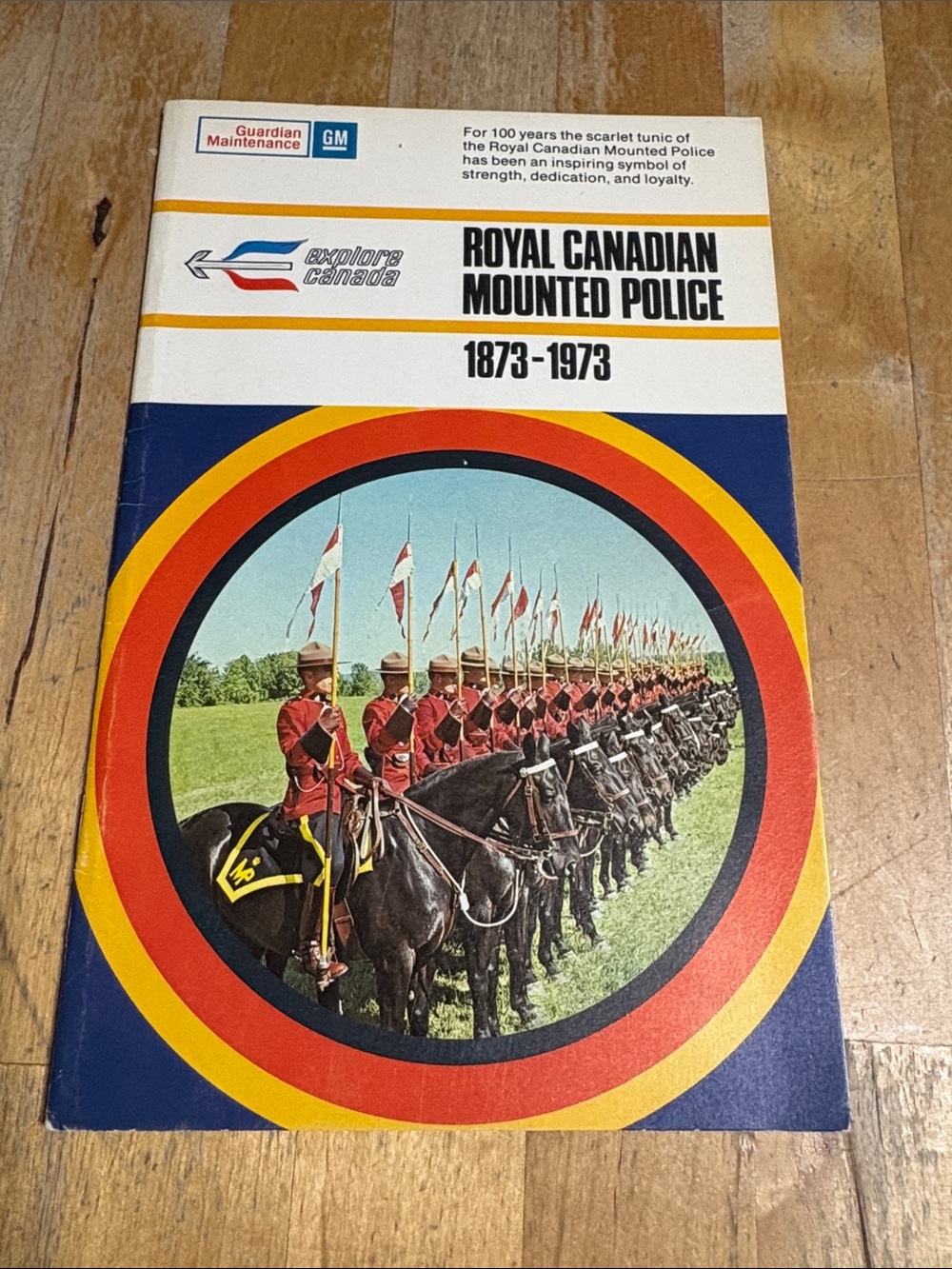 Royal Canadian Mounted Police 1873-1973 Collectible Booklet